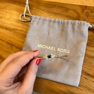 Michael Kors Gold Evil Eye Bracelet in really good condition